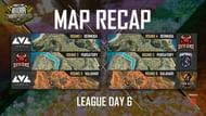 Free Fire India Championship 2021 League day 6 map results